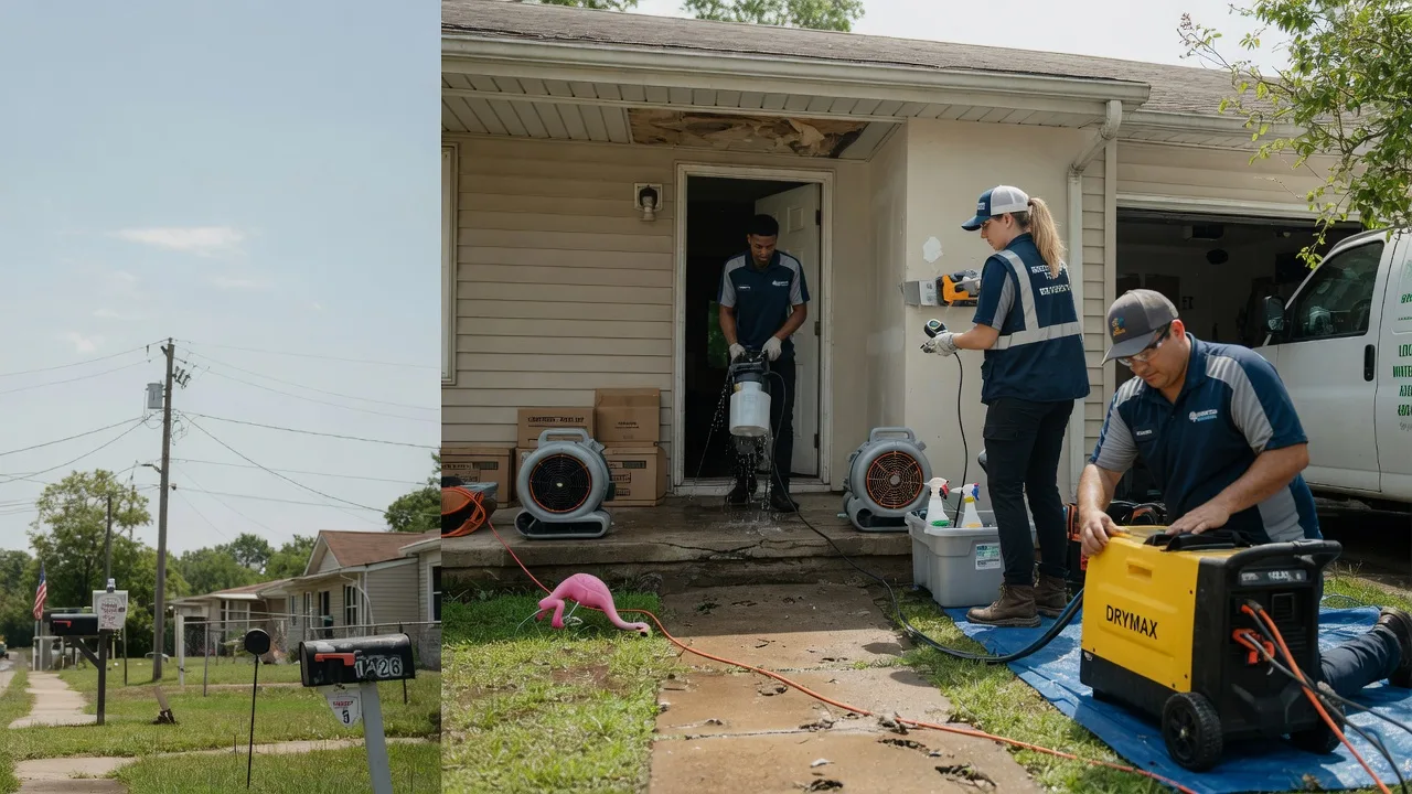 Storm Damage Water Removal in Wellman, TX near me
